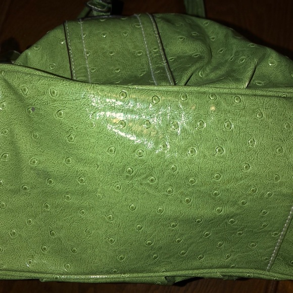 LR Libear Women’s Green & Silver Shoulder Purse - Picture 6 of 12